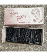 Vicky Victory Nu-Grip Bobbie Pins Vintage NOS Half Pound Box - £11.96 GBP