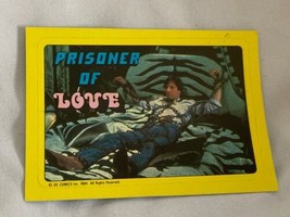 Supergirl DC Comics Trading Card &amp; Sticker 1984 Prisoner of Love 24 Vintage - £3.91 GBP
