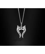 Ahsoka Tano Inspired Women&#39;s Pendant Necklace with 1/6 CT.TW. Diamonds i... - $1,858.61 MXN