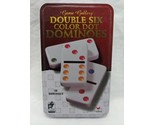 Game Gallery Double Six Color Dot Dominoes Complete - $8.90