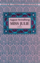 Miss Julie by August Strindberg / 1992 Dover Thrift Edition / Drama Script - £0.88 GBP