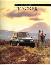 1998 Chevrolet TRACKER brochure catalog US 98 Sidekick Geo - £6.41 GBP