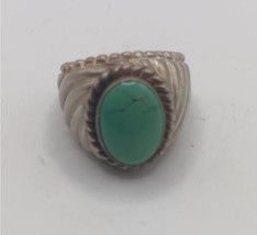 Carolyn Pollack Turquoise Ring, Size 8 - $1,856.42 MXN
