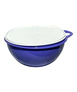 Tupperware Thatsa Bowl Jr, 12 Cups, DK Blue w/ White Seal, #2677 Made in... - $26.87 CAD