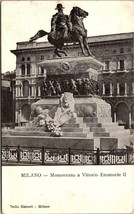 Milano Italy Monumento a Vittorio Emanuele II UB UNP 1901-1907 Antique P... - £5.97 GBP