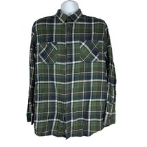 American Rag Men&#39;s Plaid Button Down Shirt Size XL Green - $18.50