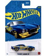 Hot Wheels - '70 Chevy Camaro RS: Blue &amp; Gold 58th Anniversary #3/8 (2026)  - $5.00