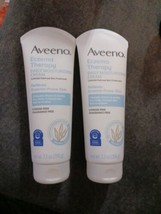 2 Aveeno Eczema Therapy Daily Moisturizing Body Cream 7.3 oz (D7) - £23.41 GBP