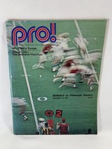 Pro! The Official Magazine of the NFL Dec 1971 Issue - Bengals Steelers ... - $239.89 MXN