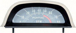OER Hood Tachometer 5200 Red Line V8 Point Ignition 1968 Pontiac Firebird GTO - £192.29 GBP