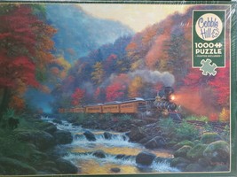 Cobble Hill Puzzle SMOKY TRAIN 1000 PC Puzzle Random Cut #57209 FACTORY ... - £25.13 GBP