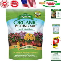 Organic Potting Soil Mix - 8qt for Vibrant Indoor &amp; Outdoor Plants - $37.70 CAD