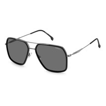 Carrera C273 003 Matte Black / Black Lens Mens Square Sunglasses 59mm - $72.27