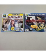Big Fish Hidden Objects PC Video Game Lot Sable Maze and Redemption Ceme... - £10.26 GBP