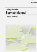 2016 2019 2020 2021 2023 Kawasaki MULE Pro DXT Service Repair Shop Manua... - £134.87 GBP