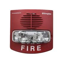 Simplex 4906-9127 Multi-Candela TrueAlert Horn/Strobe, Wall Mount, Red, ... - $65.00
