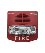 Simplex 4906-9127 Multi-Candela TrueAlert Horn/Strobe, Wall Mount, Red, ... - $90.18 CAD