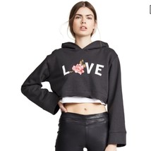 Spiritual Gangster Love Black French Terry Hoodie Large - £71.56 GBP