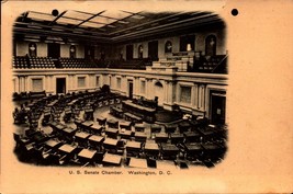 Undivided Back POSTCARD- Us Senate Chambers, Washington, D.C. BK43 - £3.91 GBP
