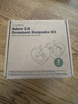KeaBabies Adore 2.0 Ornament Keepsake Kit Baby Hand Footprint Clay Set 2... - $15.49