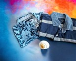 Tommy Hilfiger Men&#39;s Custom Fit Polo Shirts~Hawaiian Print~Blue White St... - $39.05