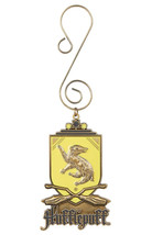 Universal Studios Harry Potter Hufflepuff Quidditch Shield Ornament NWT - $29.00