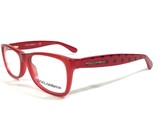 Dolce &amp; Gabbana DG3231 2876 Petite Brille Rahmen Rot Schwarz Gepunktet 4... - $93.13
