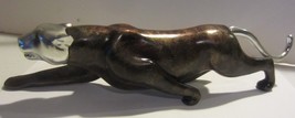 Vintage Panther silver head/tail  Figurine unique - $80.75