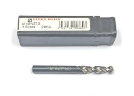 G (.261&quot;) Cobalt Parabolic Screw Machine Drill (Pack of 5) Titex 90055 A1148 - $44.26