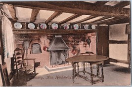 The Kitchen of Ann Hathaways Cottage Shottery Warwickshire England Postcard - £6.94 GBP