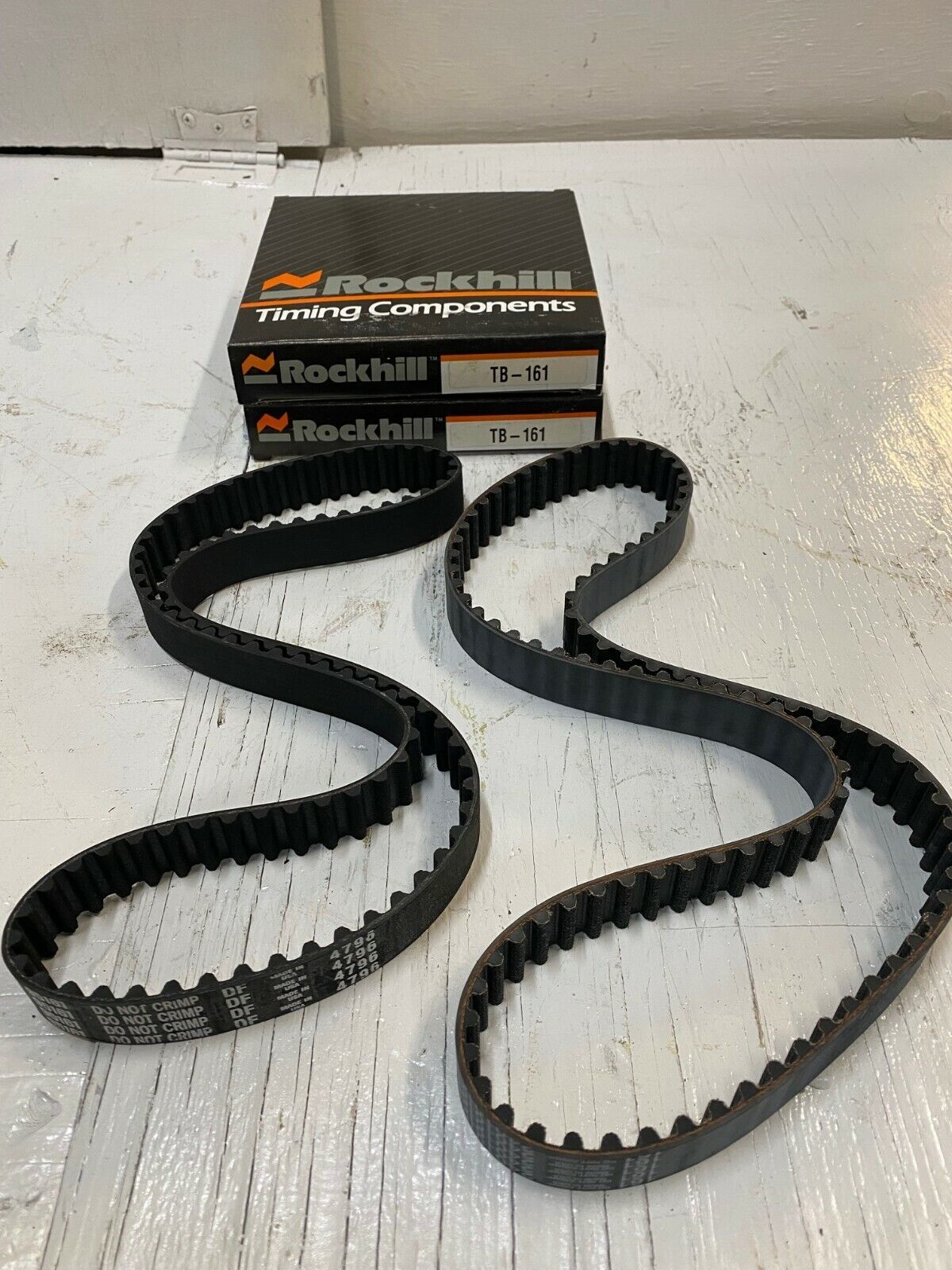 2 Rockhill Timing Components TB-161 Engine Timing Belts (2 pack) - $20.58