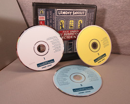 Lemony Snicket 13 Suspicous Incidents Audiobook on CD X-Library 2014 Clamshell - £5.90 GBP