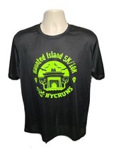 NYC Runs Haunted Island 5 &amp; 10K Run Mens Large Black Jersey - $369.07 MXN