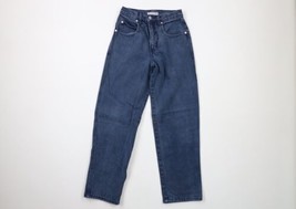 Vtg 80s Georges Marciano Guess Jeans Boys 12 Distressed Straight Leg Jea... - $39.55