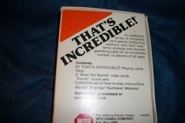 Thats Incredible card game. Vintage based on a game show - €2,61 EUR