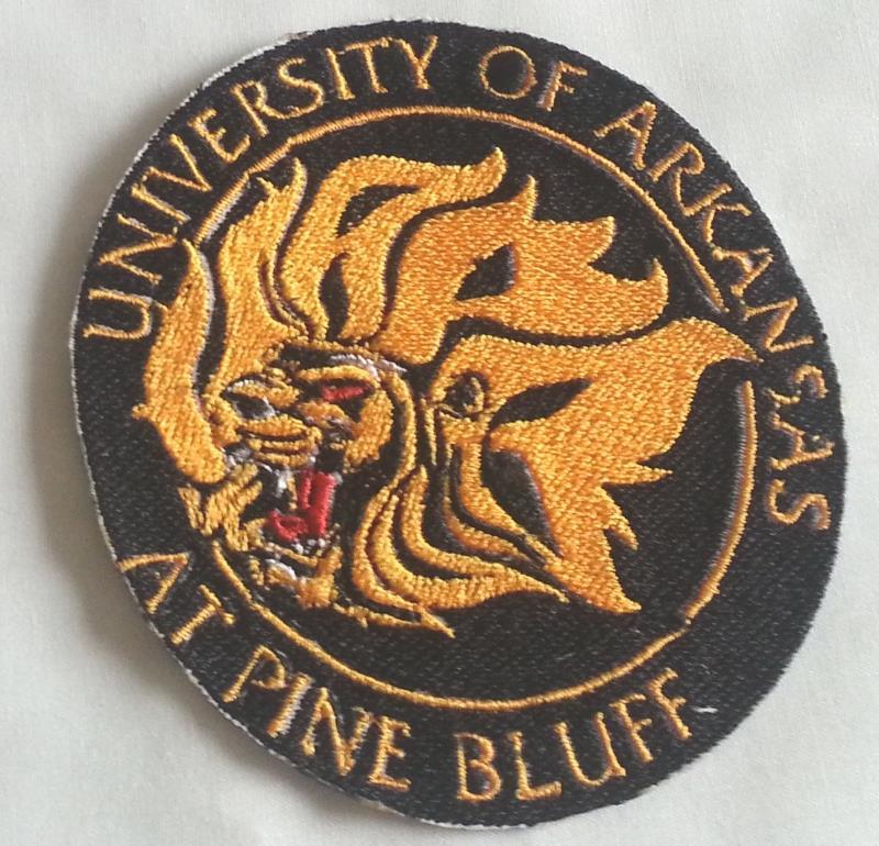 Arkansas Pine Bluff Golden Lions logo Iron On Patch