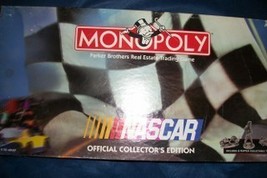 nascar monopoly 1997 parker brothers - £4.71 GBP