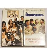The Best Man VHS (Screener) &amp; The Brothers VHS (Former Rental) - £6.53 GBP