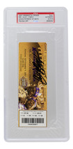 Adrian Peterson Minnesota Vikings Firmado 2007 Debut Completo Ticket PSA / DNA - £464.44 GBP