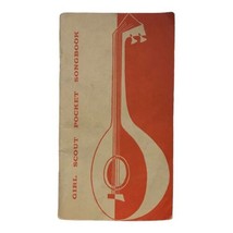 1956 Girl Scout Pocket Songbook Camping Booklet Vintage Sheet Music 6-1/2&quot; - £6.05 GBP