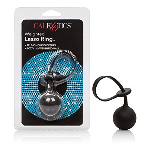 Weighted Lasso Ring Black - $11.39