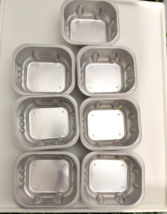 Aluminum Foil Food Containers Mini Rectangular Ramekins Baking Pans Set ... - €10,96 EUR