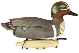 Flambeau Storm Front Duck Decoy Green Wing Teal Weighted Drake Hunting Training - £15.66 GBP