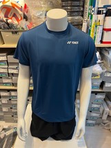 YONEX Men&#39;s Badminton T-Shirts Sports Top Apparel Blue [US:S/M] NWT 239TR003M - £23.97 GBP