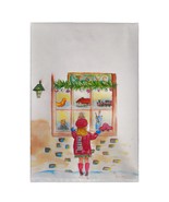 Betsy Drake Girl At Window Guest Towel - £27.60 GBP