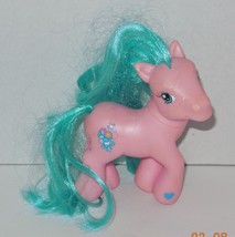 2005 My Little Pony Bunches-o-Fun G3 MLP Hasbro Pink Body Blue Hair - £11.52 GBP