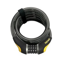 On-Guard Doberman-8030 Combo Coil Lock - Black, 18.5 x 1.5 cm  - £46.27 GBP