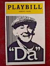 PLAYBILL Magazine July 1979 BARNARD HUGHES &quot;Da&quot; - $14.40