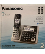 Panasonic - KXTGF373S - Dect 3-Handset Landline Telephone - Silver - £234.51 GBP
