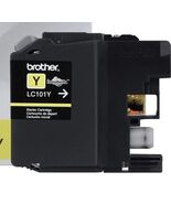 Genuine Brother Printer LC101Y Yellow Ink Cartridge Brand New Sealed - $8.97